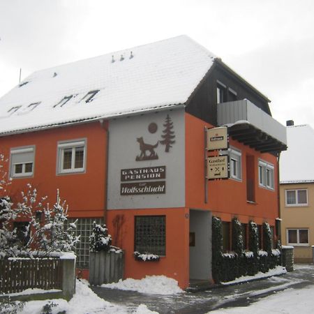 Готель Gasthaus Zur Wolfsschlucht Sugenheim Екстер'єр фото