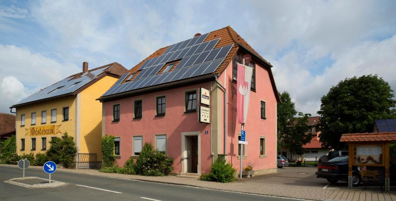 Готель Gasthaus Zur Wolfsschlucht Sugenheim Екстер'єр фото